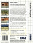 Sega  Master System&nbsp; - &nbsp;Double Dragon (Back)